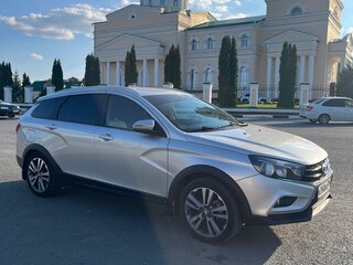 2021 Lada (ВАЗ) Vesta SW Cross I, серебристый, 1220000 рублей, вид 3