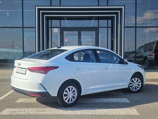 2020 Hyundai Solaris II Рестайлинг, белый, 1129000 рублей, вид 4
