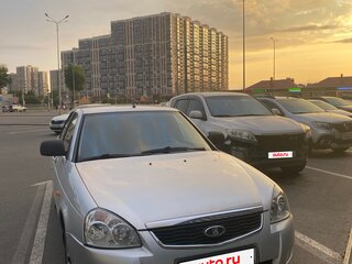 2014 Lada (ВАЗ) Priora I Рестайлинг, серебристый, 460000 рублей, вид 3