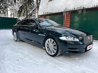 2012 Jaguar XJ Long IV (X351), зелёный, 2900000 рублей, вид 3