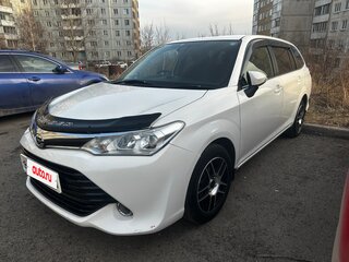 2016 Toyota Corolla Fielder XI (E160, E170, E180) Рестайлинг 1, белый, 990000 рублей, вид 1