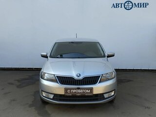 2017 Skoda Rapid I, серебристый, 1230000 рублей, вид 2