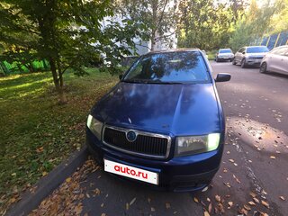 2006 Skoda Fabia I Рестайлинг, синий, 470000 рублей, вид 1