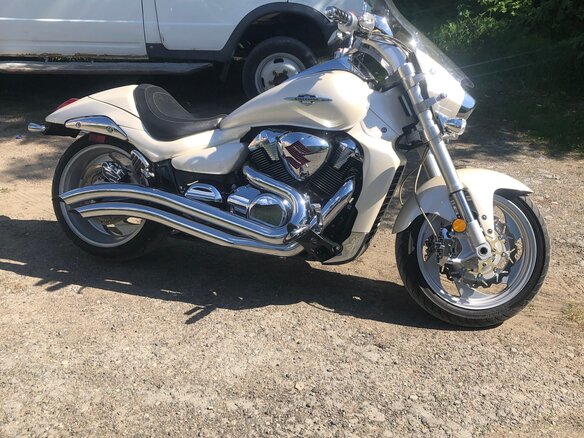 2007 Suzuki Boulevard M109R, белый - вид 5