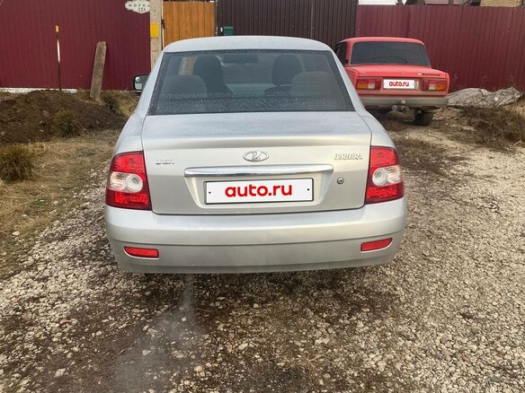 2007 Lada (ВАЗ) Priora I, серебристый, 250000 рублей - вид 3