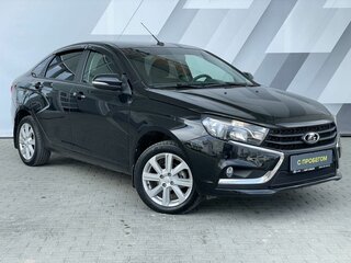 2021 Lada (ВАЗ) Vesta I, чёрный, 1195000 рублей, вид 3
