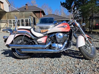 2007 Kawasaki VN900 Vulcan, белый, 470000 рублей, вид 2