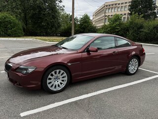2005 BMW 6 серии 645i II (E63/E64), красный, 1375000 рублей, вид 1