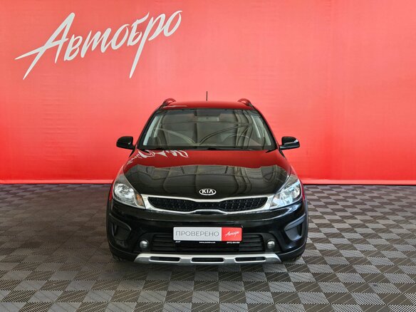 2020 Kia Rio X-Line IV, чёрный, 1615000 рублей - вид 8