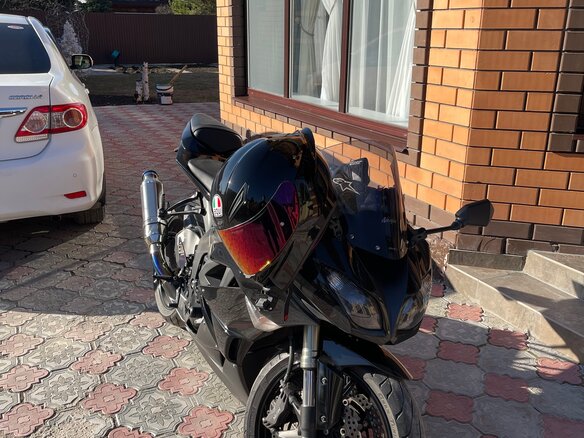 2009 Kawasaki ZX-6 Ninja, чёрный, 650000 рублей - вид 7