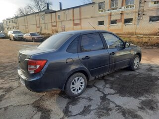 2016 Lada (ВАЗ) Granta I, серый, 425000 рублей, вид 2