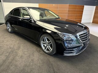 2019 Mercedes-Benz S-Класс 350 d Long VI (W222, C217) Рестайлинг, чёрный, 5900000 рублей, вид 3