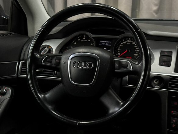 2009 Audi A6 III (C6) Рестайлинг, чёрный - вид 7