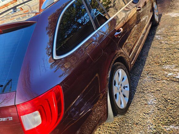 2012 Skoda Superb II, фиолетовый, 899000 рублей - вид 5