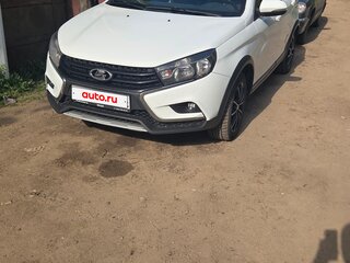 2019 Lada (ВАЗ) Vesta SW Cross I, белый, 760000 рублей, вид 2