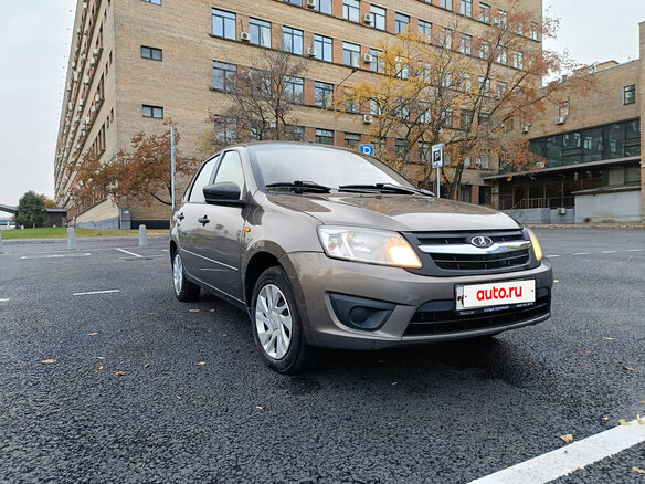 2016 Lada (ВАЗ) Granta I, коричневый - вид 2