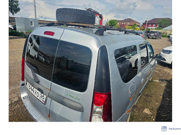 2016 Lada (ВАЗ) Largus I, серебристый - вид 16
