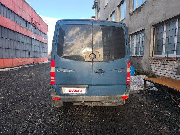 2010 Mercedes-Benz Sprinter, синий, 1390000 рублей - вид 10