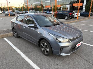2017 Kia Rio IV, серый, 1125000 рублей, вид 4