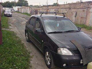 2009 Renault Logan I, чёрный, 400000 рублей, вид 2