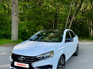 2024 Lada (ВАЗ) Vesta I Рестайлинг (NG), белый, 1350000 рублей, вид 1