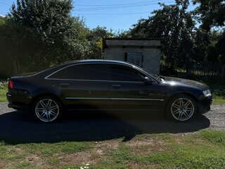 2007 Audi A8 Long II (D3) Рестайлинг, чёрный, 730000 рублей, вид 3