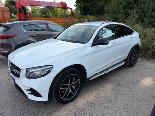 2017 Mercedes-Benz GLC Coupe 250 I (C253), белый, 3299000 рублей, вид 2
