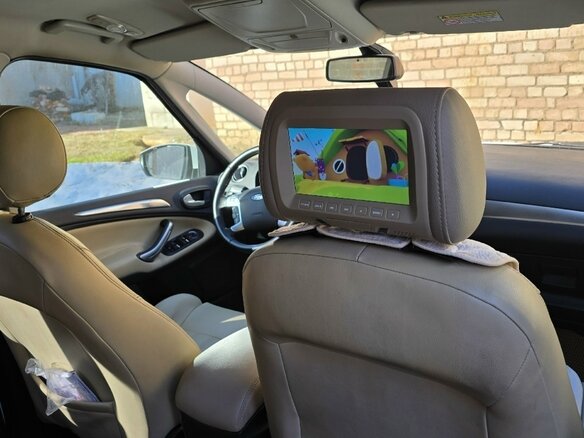 2014 Ford S-MAX I Рестайлинг, белый, 1250000 рублей - вид 15