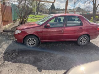 2008 Fiat Albea I Рестайлинг, красный, 235000 рублей, вид 4