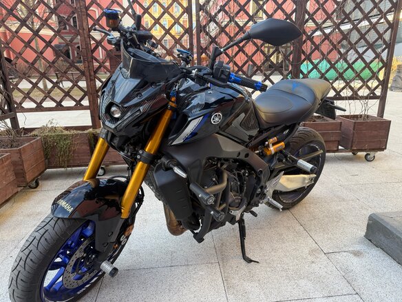 2021 Yamaha MT-09 (FZ-09), синий, 1200000 рублей - вид 8