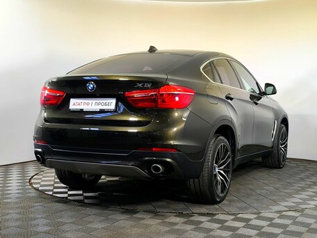 2016 BMW X6 35i II (F16), коричневый, 2850000 рублей, вид 4
