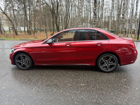2017 Mercedes-Benz C-Класс 180 9G-TRONIC IV (W205), красный, 1900000 рублей - вид 5