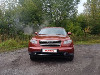 2008 Infiniti FX35 I (S50) Рестайлинг, оранжевый, 1350000 рублей, вид 2