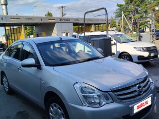 2014 Nissan Almera III (G15), серебристый, 765000 рублей, вид 2