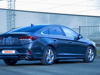 2018 Hyundai Sonata LPi VII (LF) Рестайлинг, серый, 1600000 рублей, вид 5