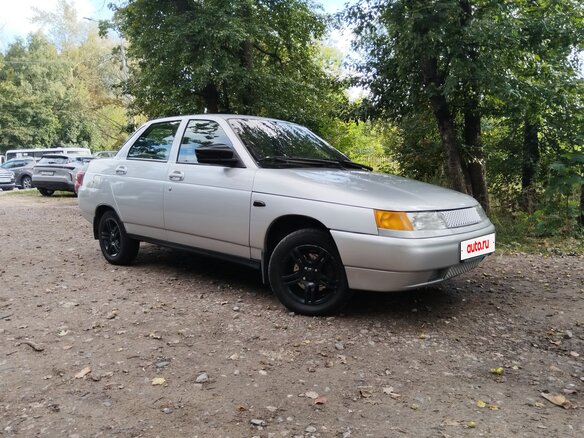 2003 Lada (ВАЗ) 2110, серебристый, 210000 рублей - вид 4