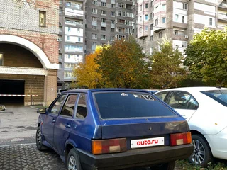 1999 Lada (ВАЗ) 2109, синий, 90000 рублей, вид 3