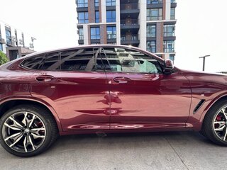 2021 BMW X4 20i II (G02) Рестайлинг, красный, 6200000 рублей, вид 4