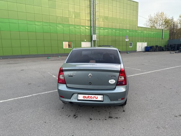 2011 Renault Logan I Рестайлинг, синий, 330000 рублей - вид 12