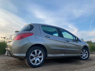 2011 Peugeot 308 I Рестайлинг, бежевый, 390000 рублей, вид 4