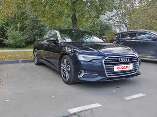2021 Audi A6 45 TFSI V (C8), синий, 3490000 рублей, вид 5
