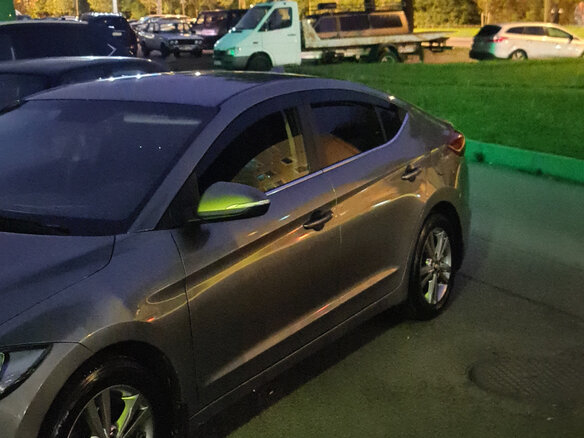 2018 Hyundai Elantra VI (AD), серебристый, 1075000 рублей - вид 17