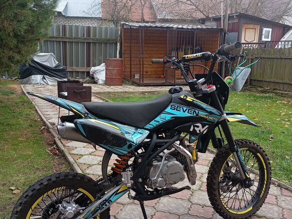 2024 Regulmoto Seven 125E, чёрный, 84000 рублей - вид 6