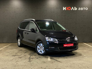 2012 Volkswagen Sharan II, чёрный, 1390000 рублей, вид 3
