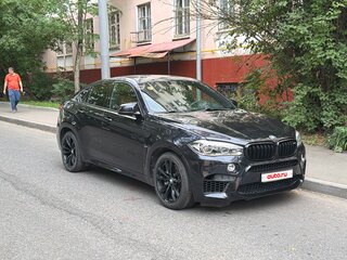 2015 BMW X6 M50d II (F16), чёрный, 3600000 рублей, вид 4