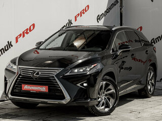 2017 Lexus RX 200t IV, чёрный, 3950000 рублей, вид 1