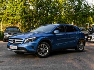 2014 Mercedes-Benz GLA 200 I (X156), голубой, 1538000 рублей, вид 1