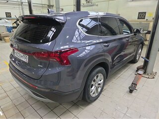 2021 Hyundai Santa Fe IV Рестайлинг, синий, 3255000 рублей, вид 2