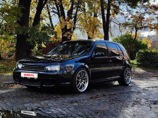 1999 Volkswagen Golf IV, чёрный, 1350000 рублей, вид 1