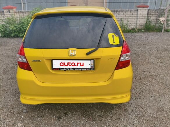 2002 Honda Fit I, жёлтый - вид 5